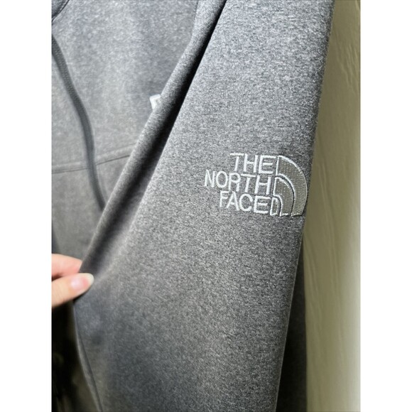 The North Face Full Zip Soft Shell Jacket Mens XL Dark Gray Ridgeline Windwall - Picture 3 of 15